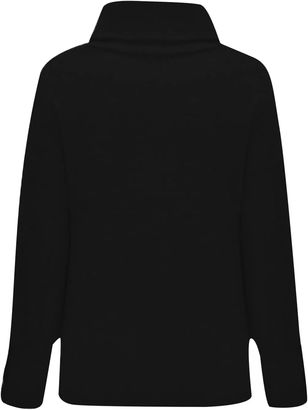 SHAOBGE Soft V Neck Sweater Fashionable Women's Bowknot Collar Solid Color Button Sleeve Knitted Casual Solid Color