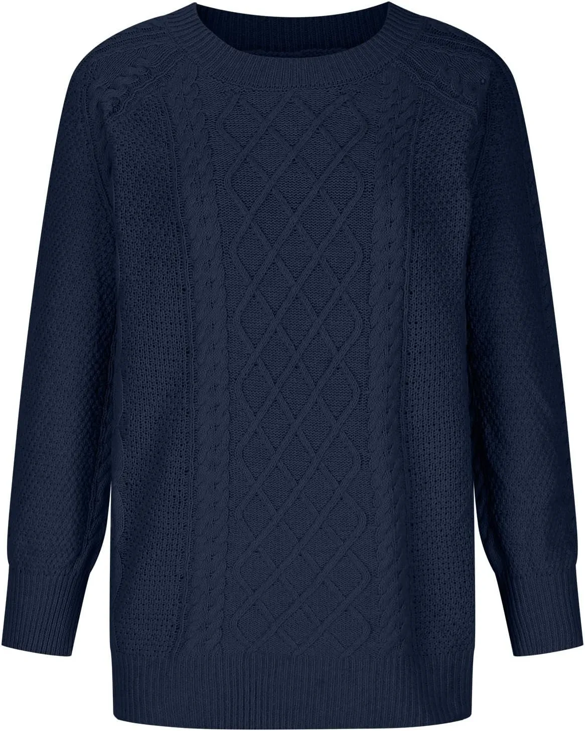 Short Sweater Dresses for Women 2023 Fall Oversized Chunky Pullover Sweaters Crewneck Cable Knit Chunky Sweaters