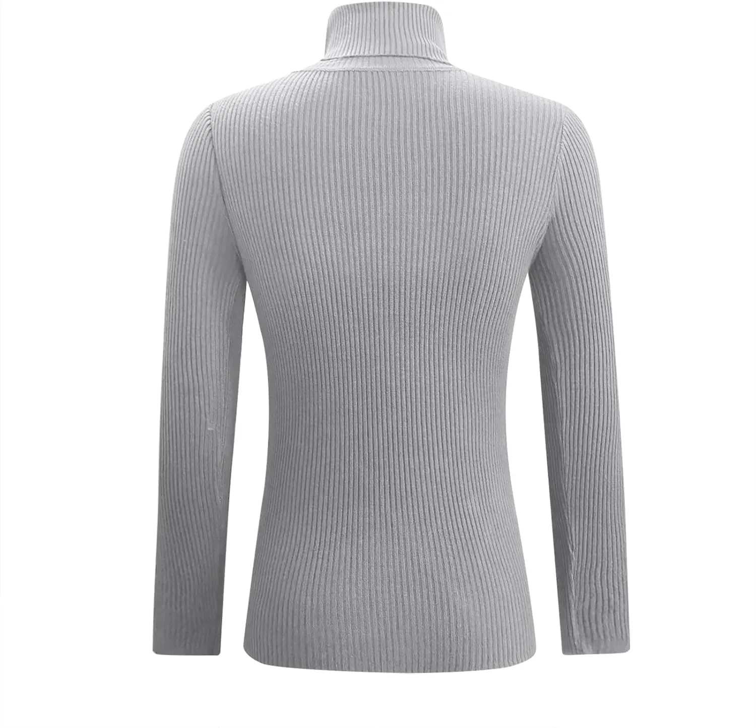 Slim Fit Sweaters for Women Turtle Neck Basic Top Warm Soft Blouse Long Sleeve Winter Pullover Solid Color Sweater
