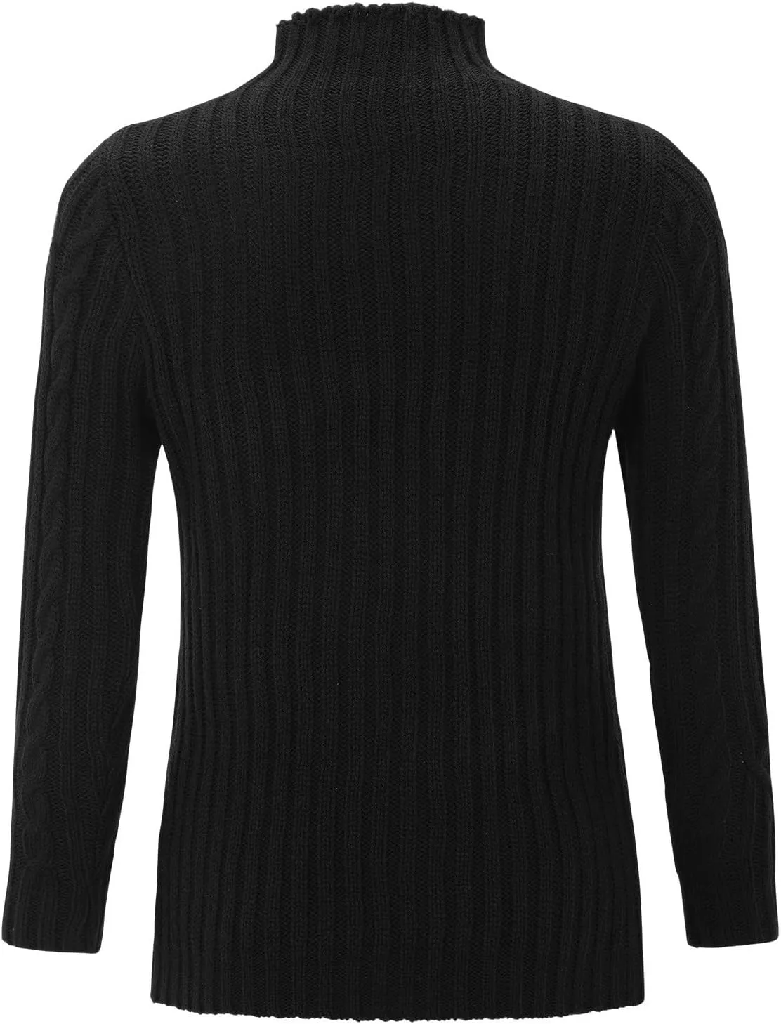 Slouchy Sweaters for Women Regular Turtleneck Long Sleeved Knitted Sweater Soft Oversized Sweaters for Women