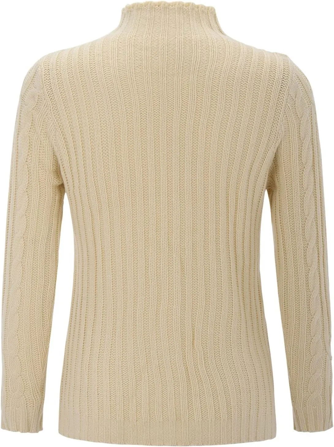 Slouchy Sweaters for Women Regular Turtleneck Long Sleeved Knitted Sweater Soft Oversized Sweaters for Women