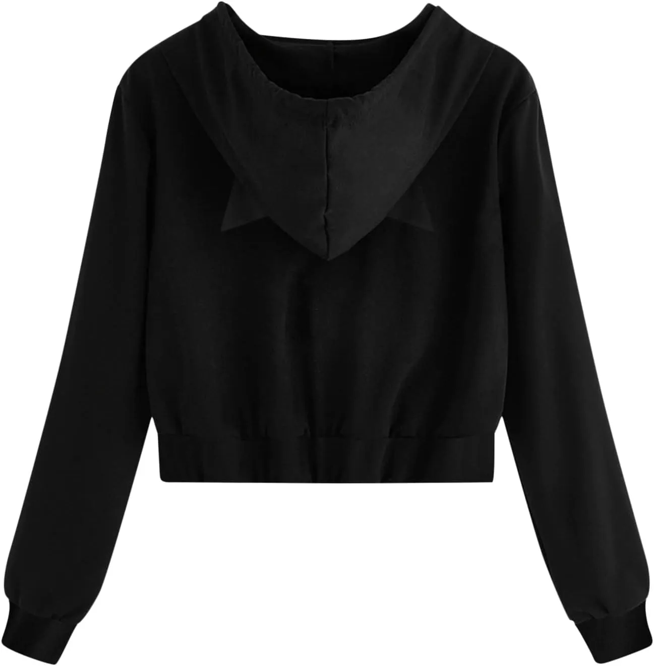 Solid Color Cat Ear Hoodies for Women with Hood Cute Animal Sweatshirt Hoodie Casual Cat Hoodie Sweatshirt Womens