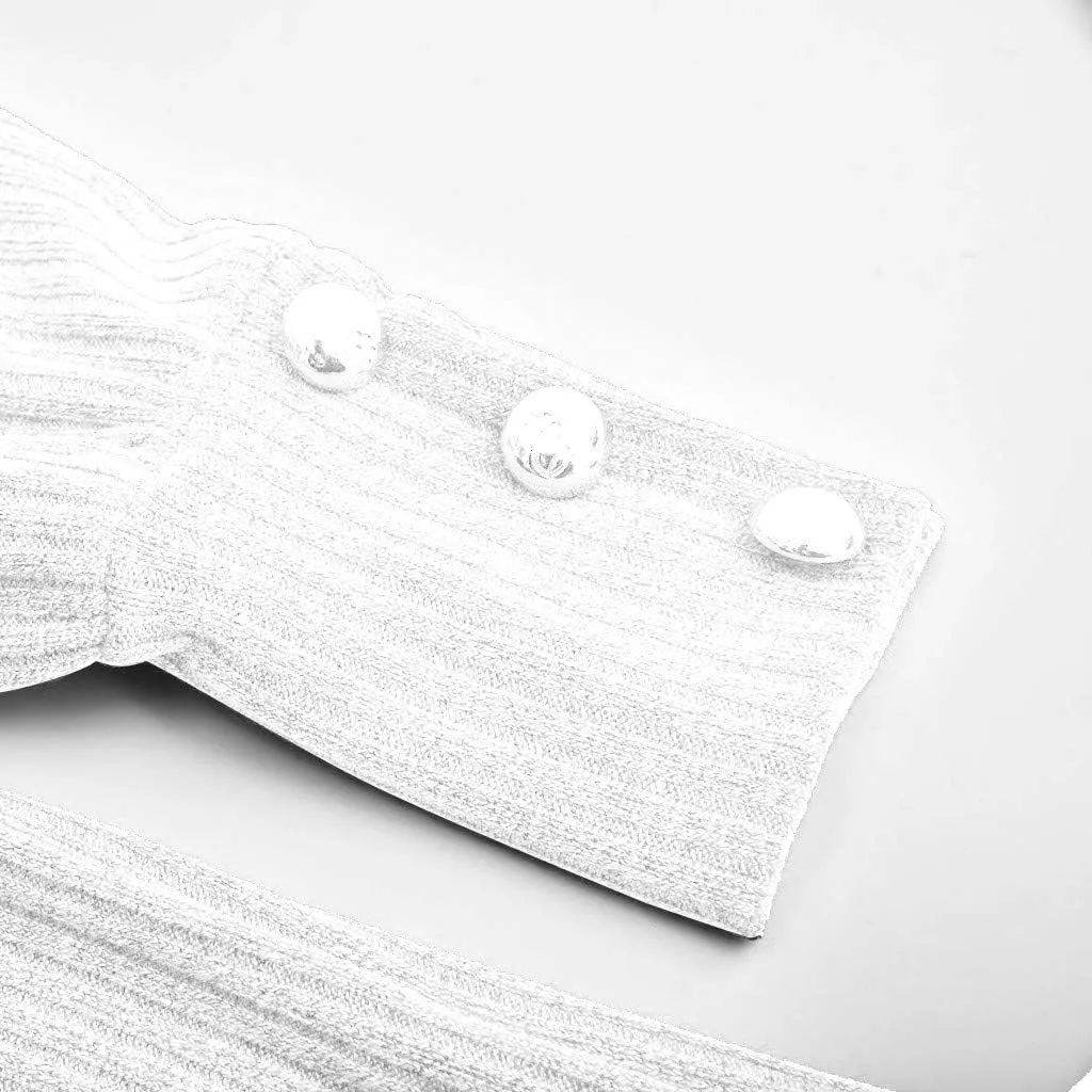 Sweaters for Women Trendy 2023 Fall Fashion Knitted Tops Plus Size Long Sleeve High Neck Pullover Sweaters
