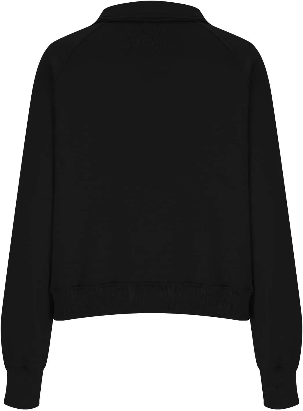 Sweatshirt For Women Half Zip Cropped Pullover With Thumb Hole Fleece Quarter Zipper Hoodies Oversized Sweatshirts