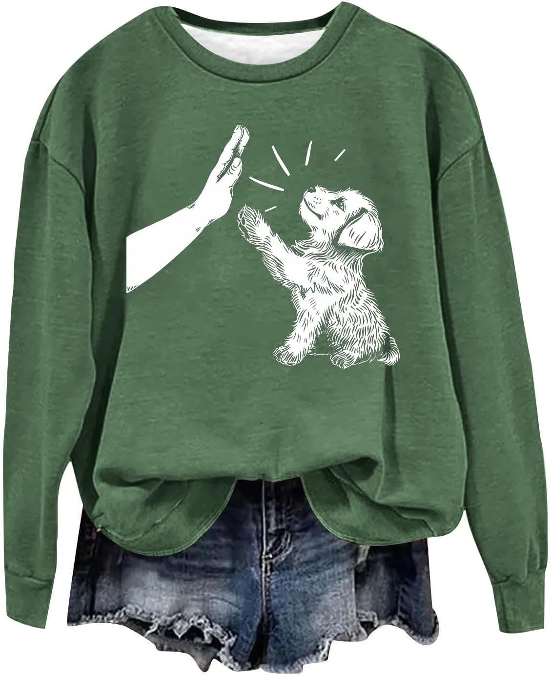 Sweatshirts for Teen Girls 2024 Fashion Crewneck Long Sleeve Sweater Pullover Casual Fleece Soft Cute Graphic Tops