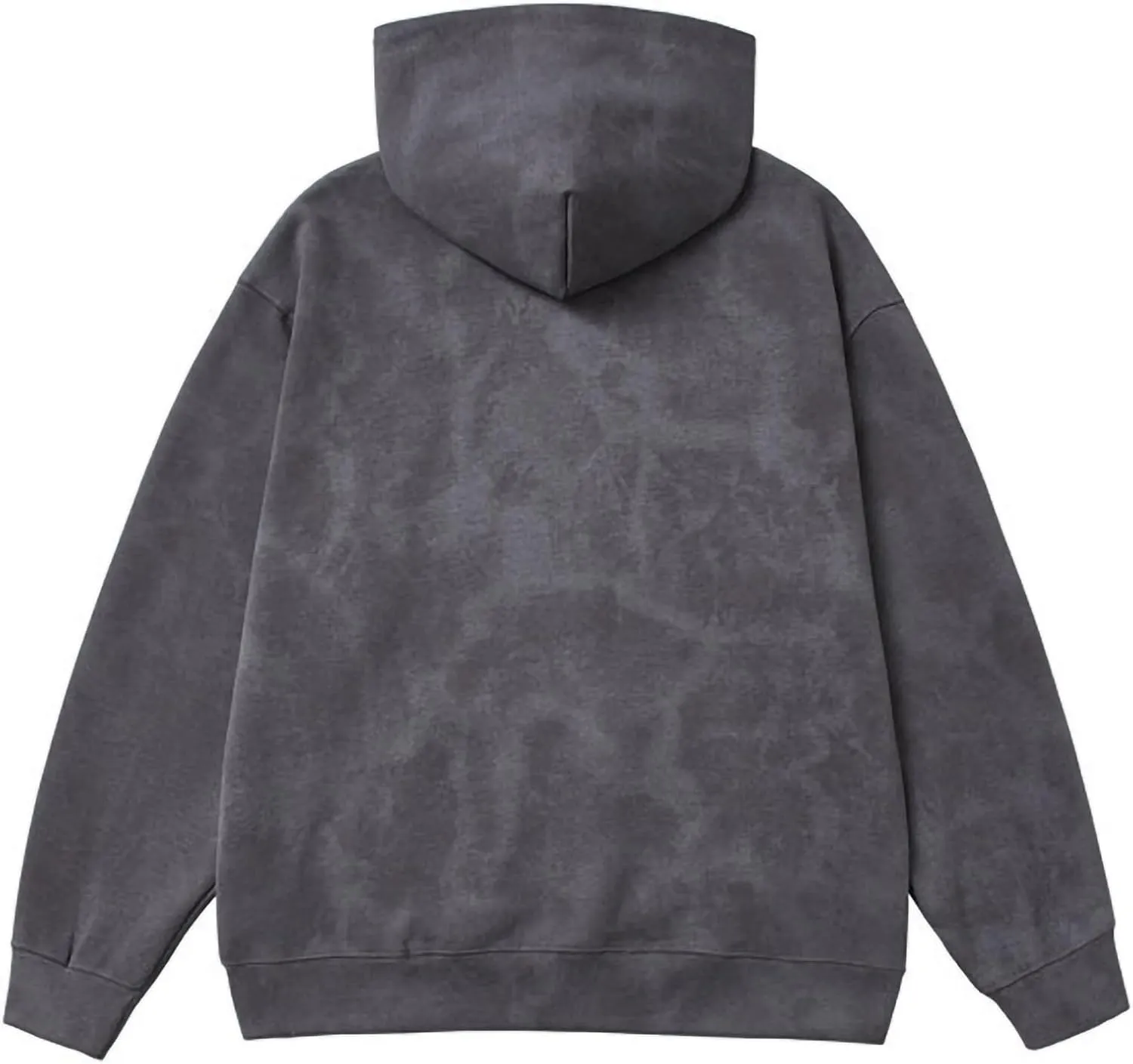Tie Dye Sweatshirt for Men 2024 Fall Winter Fashion Long Sleeve Hoodies with Pocket Soft Comfy Loose Oversized Tops