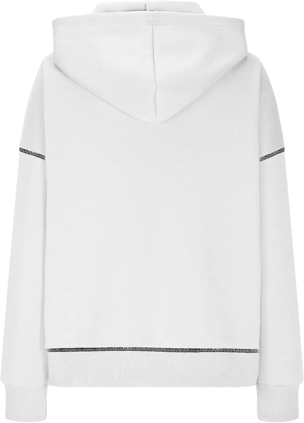 Women Y2K Cropped Hoodie Jackets Zip Up Drop Shoulder Long Sleeve Outwear Winter Casual Loose Fit Fleece Sweatshirt