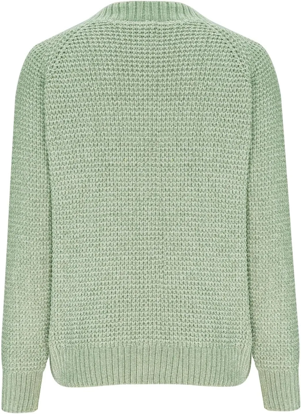 Women's Cable Knit Zipper Sweater Open Front Cardigans Outwear Coat Crewneck Long Sleeve Knitted Jacket Coats