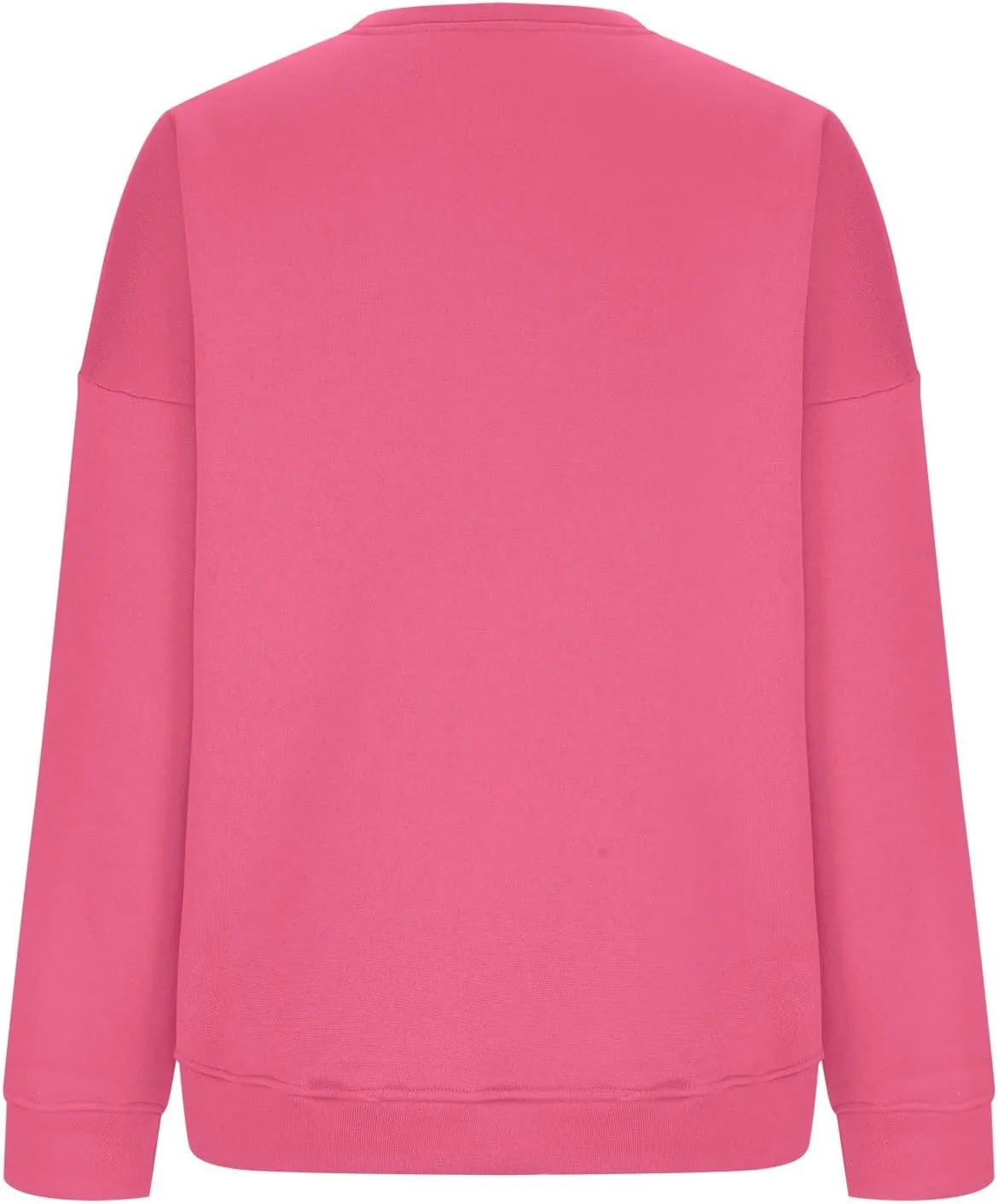 Womens Crewneck Sweatshirt Fall Fleece Oversized Sweatshirt for Women Loose Fit Long Sleeve Pullover Sweaters