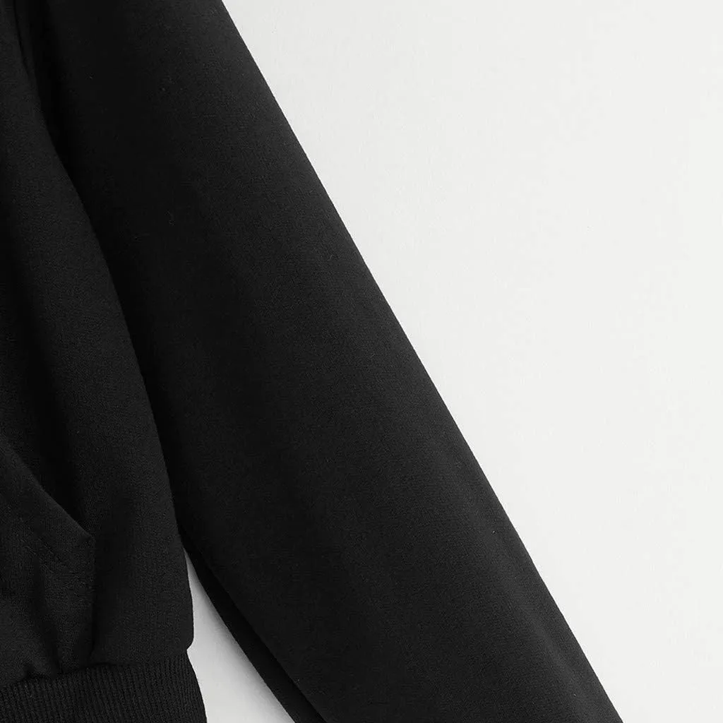 Womens Cropped Zip Up Hoodies Long Sleeve Sweatshirt Jacket with Hood Trendy Y2K Crop Tops Teen Girls Clothes 2024