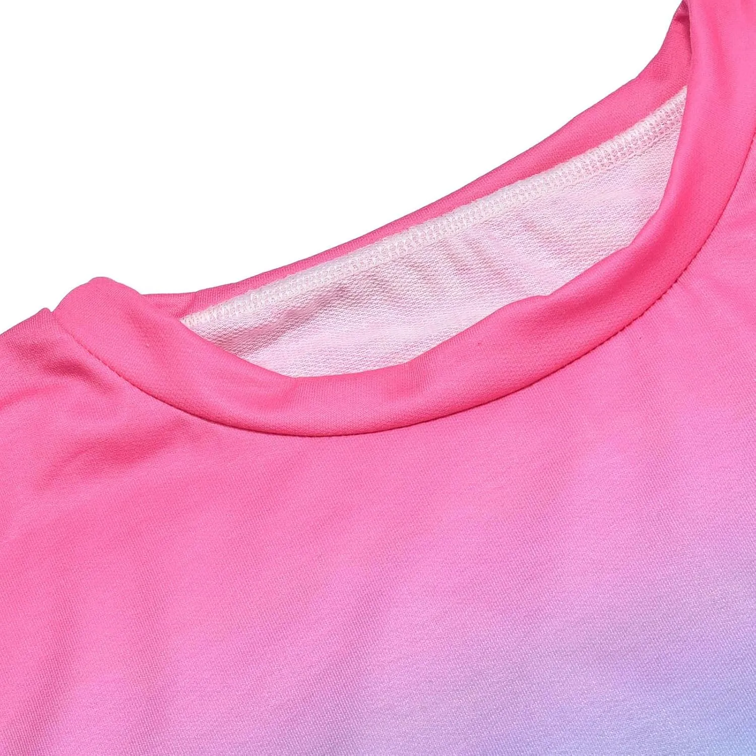 Womens Fall Fashion Sweatshirt Long Sleeve Crewneck Graphic Pullover Trendy Gradient Color Tops Comfort Winter Clothes