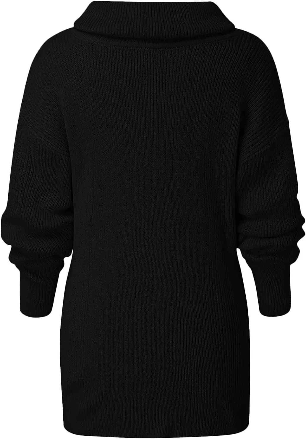 Womens Fall Oversized Sweaters 2023 Fashion Chic Turtleneck Batwing Long Sleeve Jumper Tops Soft Knitted Pullover