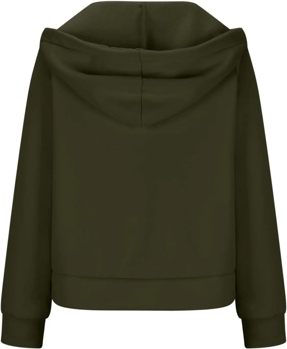 Women'S Fashion Hoodies Cropped Half Zip Pullover Tops Casual Loose Hoodie With Thumb Hole Fleece Soft Sweatshirt 2024