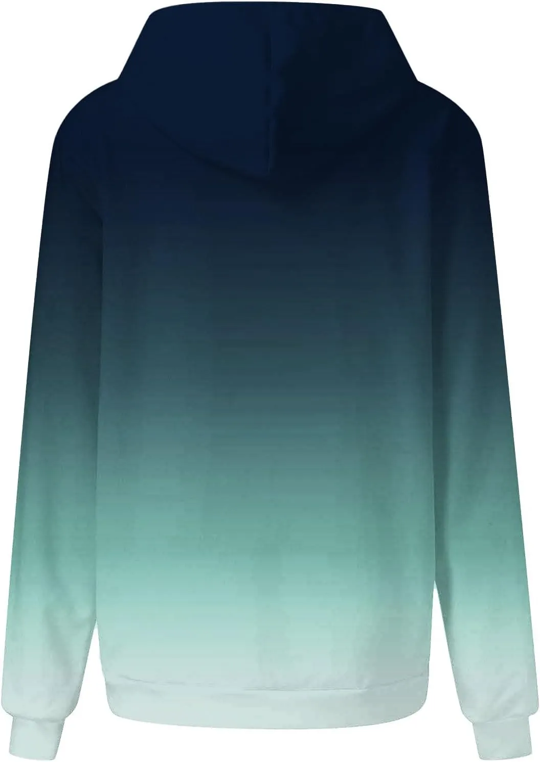 Womens Gardient Print Oversized Sweatshirt Long Sleeve Hoodies Tops Teen Girls Y2K Clothes Trendy Fall Outfits