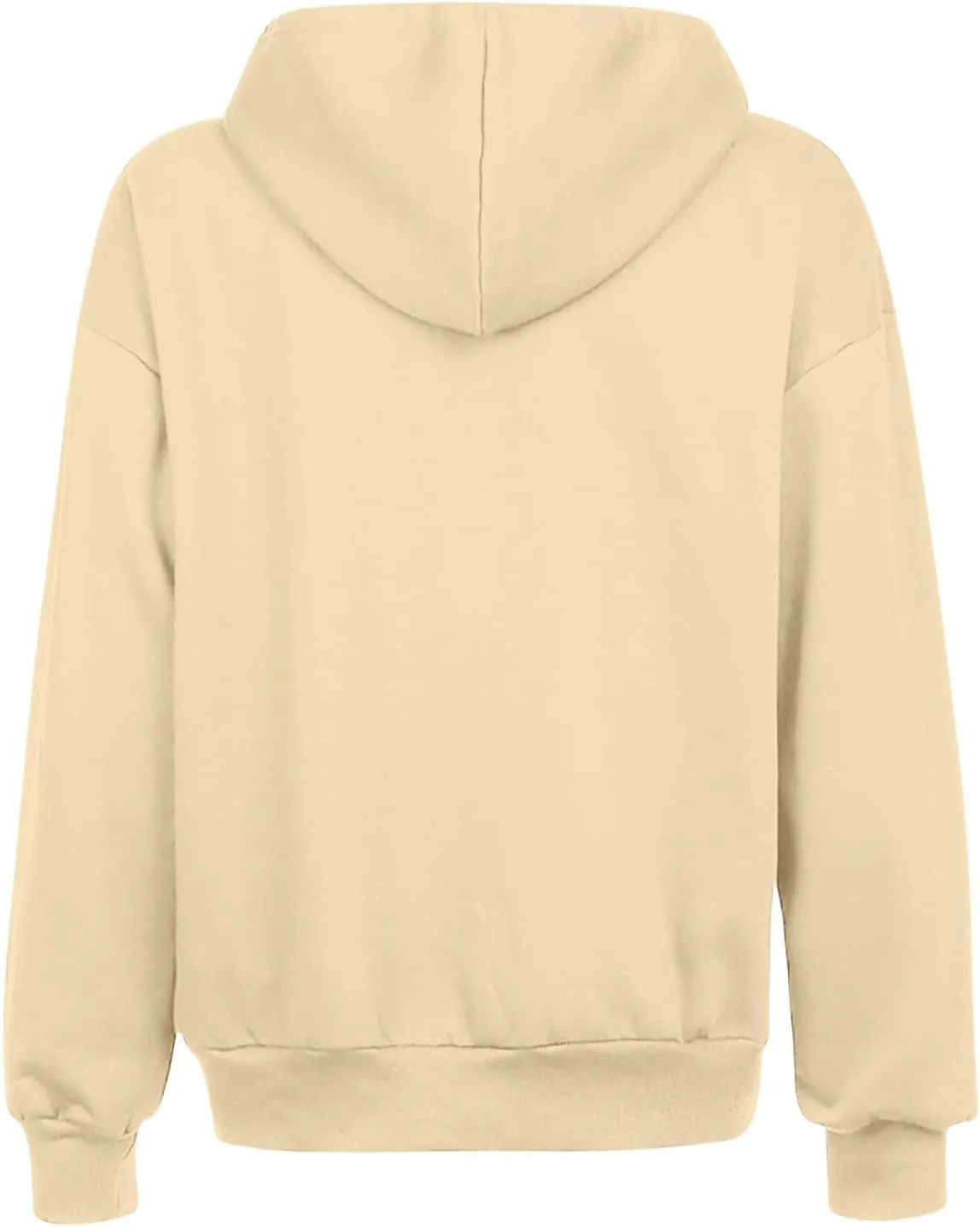 Women's Lightweight Hoodies Full Zip Up Oversized Sweatshirts with Pockets Long Sleeve Soft Hooded Jackets