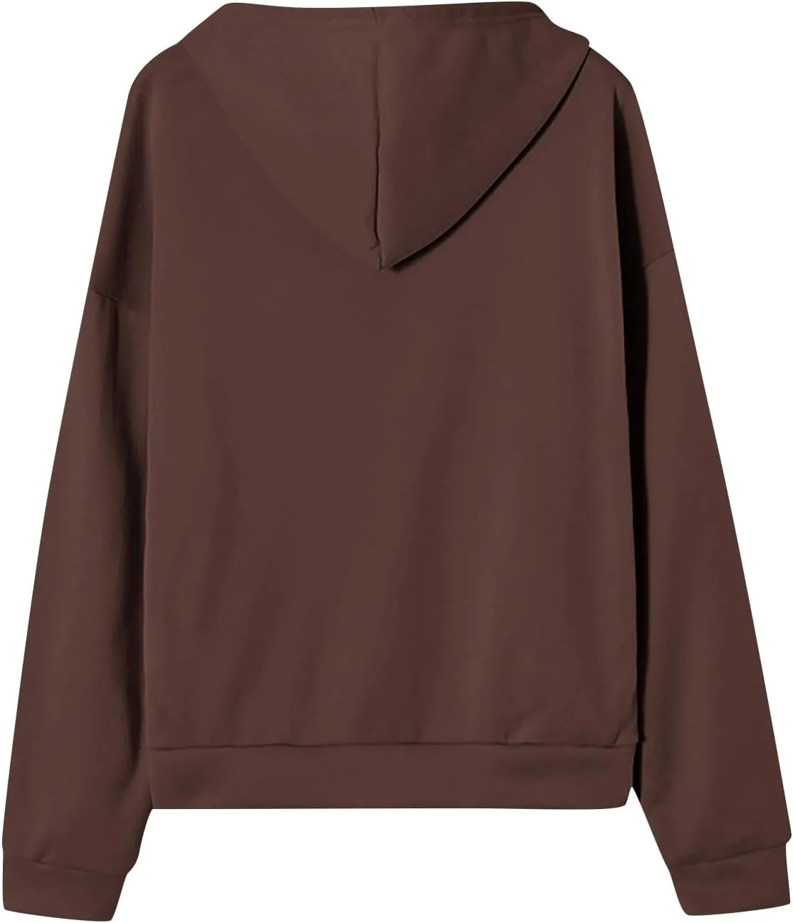 Women's Lightweight Hoodies Full Zip Up Oversized Sweatshirts with Pockets Long Sleeve Soft Hooded Jackets