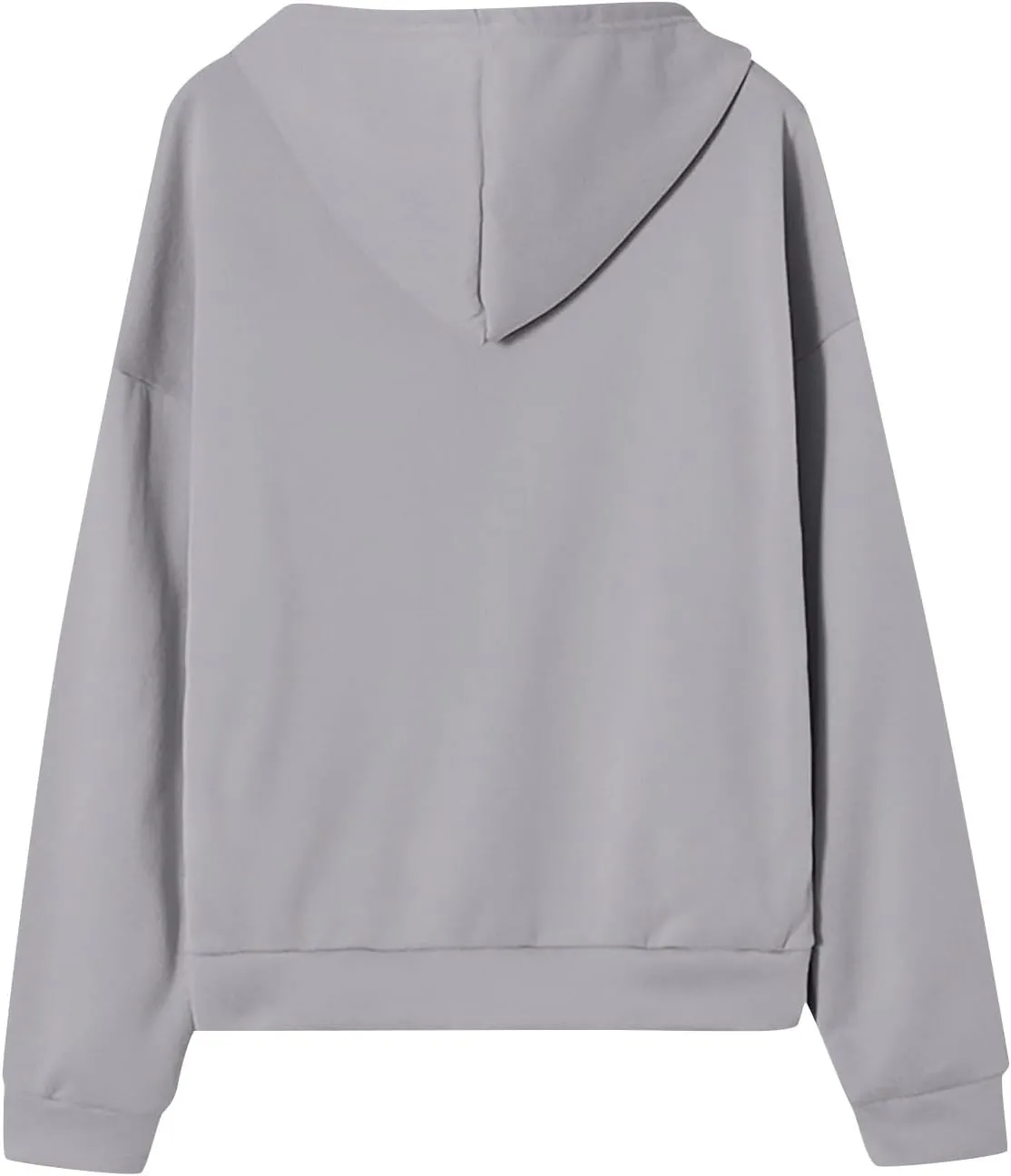 Women's Lightweight Hoodies Full Zip Up Oversized Sweatshirts with Pockets Long Sleeve Soft Hooded Jackets