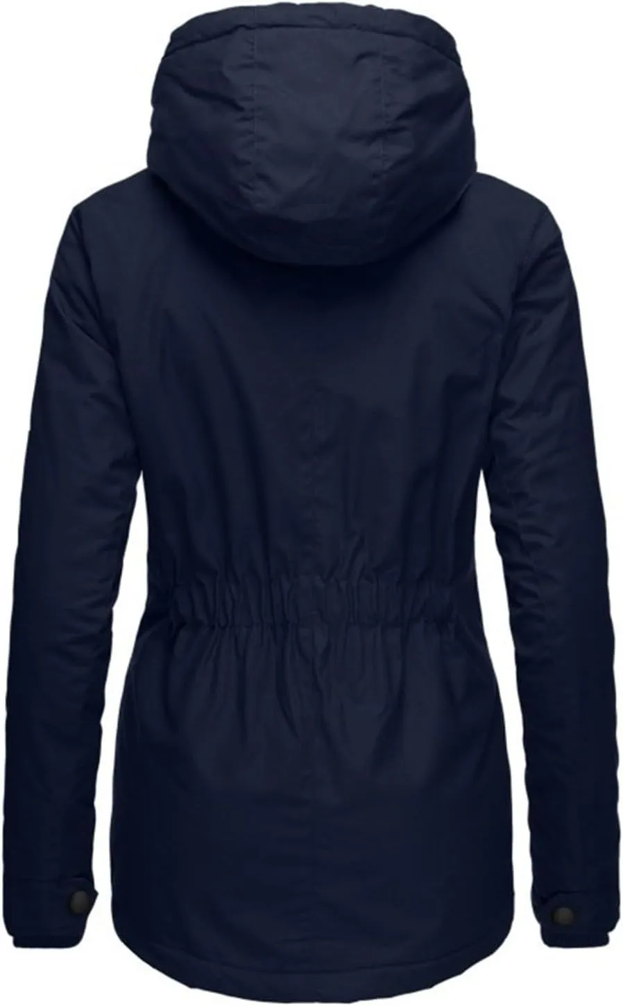Womens Mid Length Down Coat Fleece Lined Hooded Puffer Jacket Soft Comfy Long Sleeve Quilted Coats Winter Warm Outfits