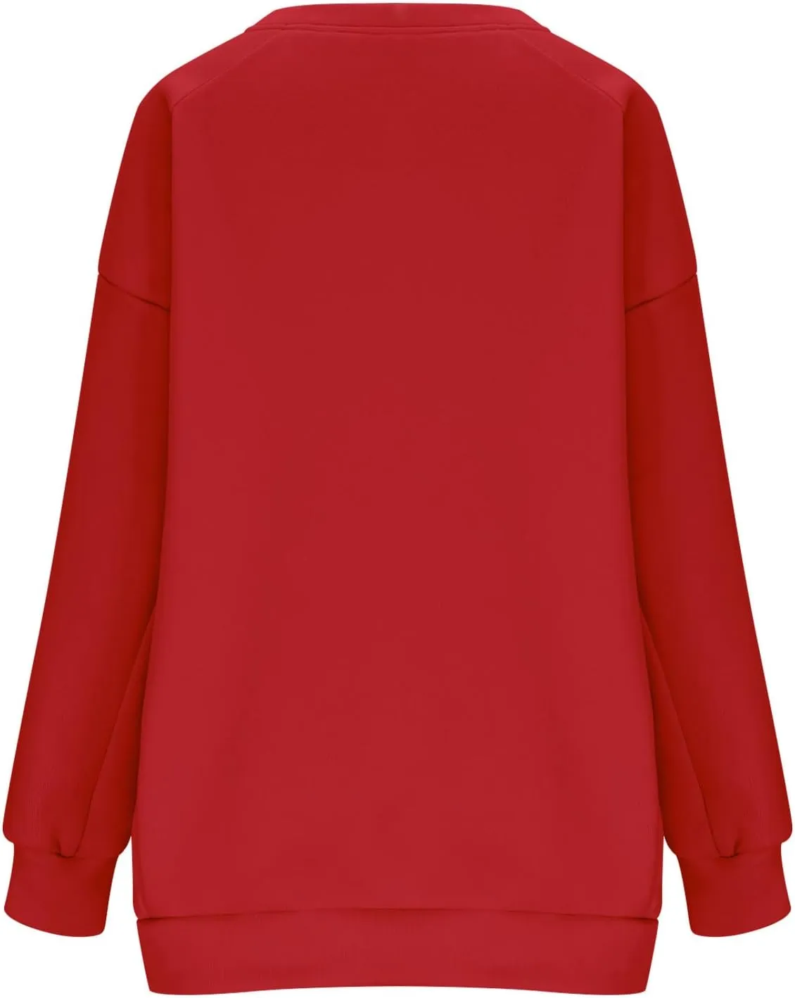 Womens Oversized Crewneck Sweatshirts Long Sleeve High Low Pullover Tops Fall Fashion Tops Winter Comfy Clothes 2024