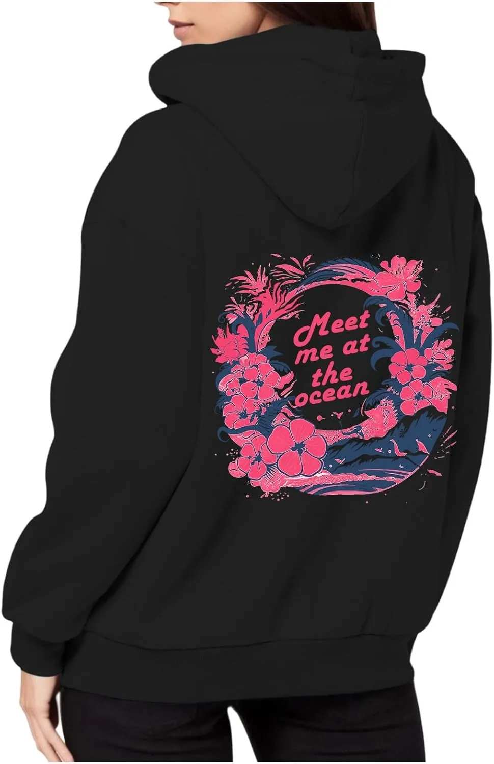 Womens Pullover Sweaters Womens Sweatshirt Oversized Sweatshirts Crewneck Long Sleeve Pullover Hoodies Size