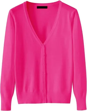 Women's Soft Long Sleeve Floral Knit Cardigans Sweater Jacket Top Design Short Womens 2024 Autumn Lightweight