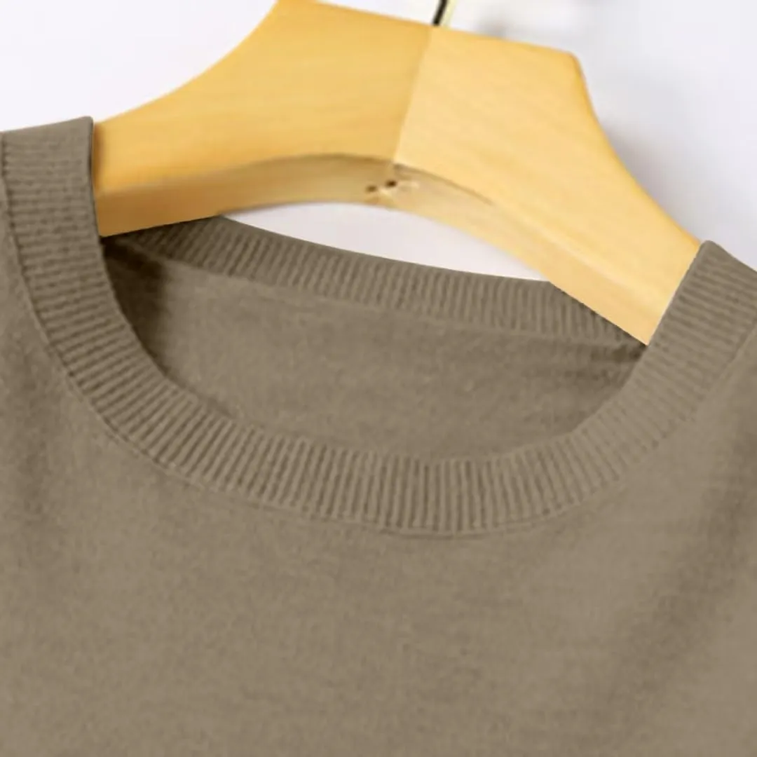 Womens Sweaters Knit Fuzzy Long Sleeve Solid Color Casual Pullover Tops Soft Warm Loose Trendy Winter Sweaters