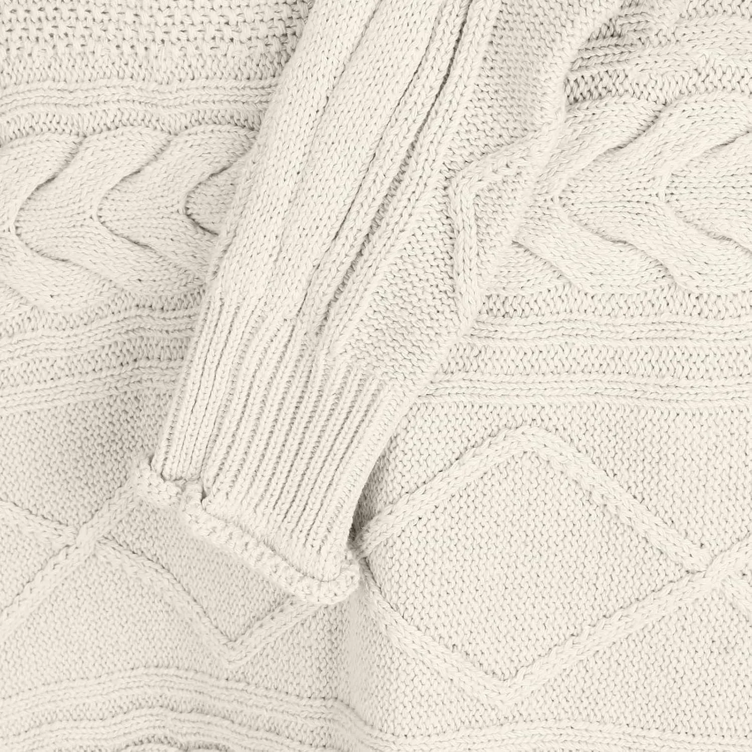 Women's Turtleneck Long Sleeve Loose Oversized Chunky Knitted Pullover Sweater Jumper Tops Fall Casual Solid Sweaters