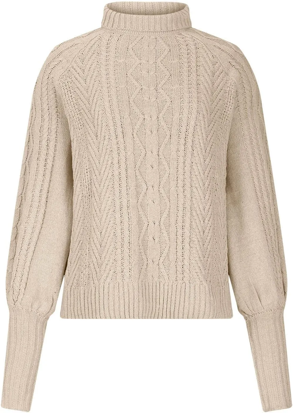 Womens Turtleneck Sweaters Casual Oversized Winter Chunky Sweaters Cozy Cable Knit Sweater Pullover Jumper Soft Tops