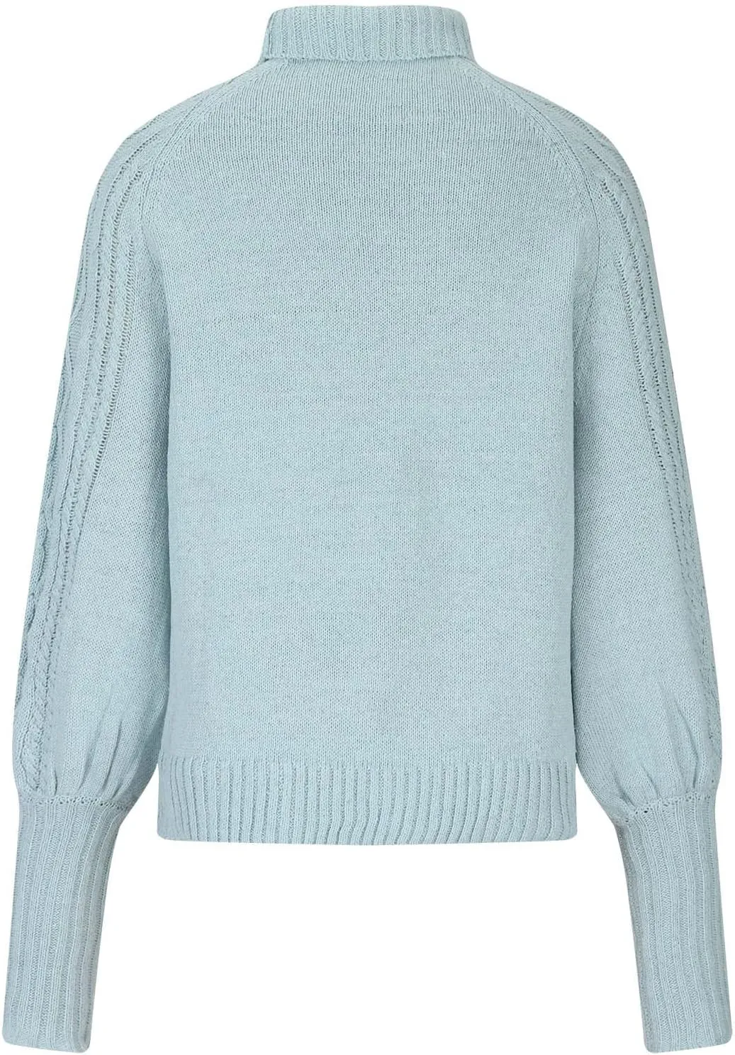 Womens Turtleneck Sweaters Casual Oversized Winter Chunky Sweaters Cozy Cable Knit Sweater Pullover Jumper Soft Tops
