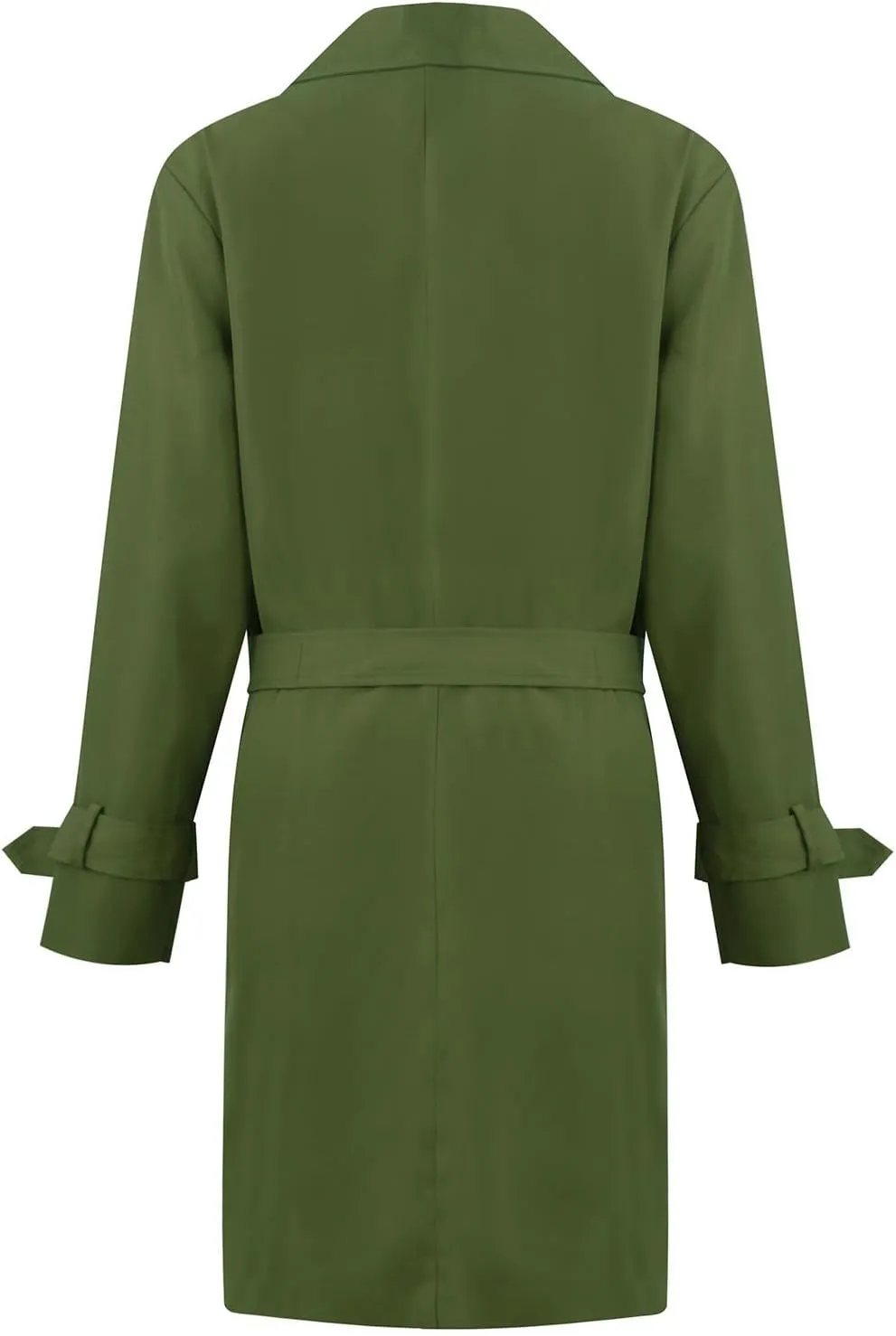 Women's Wool Coats Fashion Autumn And Winter Long-Sleeved Lapel Tweed Coat Windbreaker Jacket, M-3XL