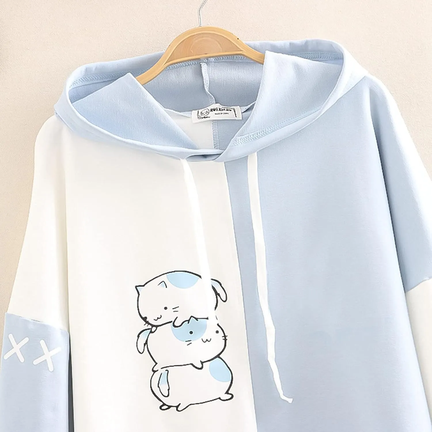 Womens Zip Up Hoodies Long Sleeve Womens Plus Size Hooded Sweatshirt Long Sleeve Sweatshirt Loose Sweatshirt With