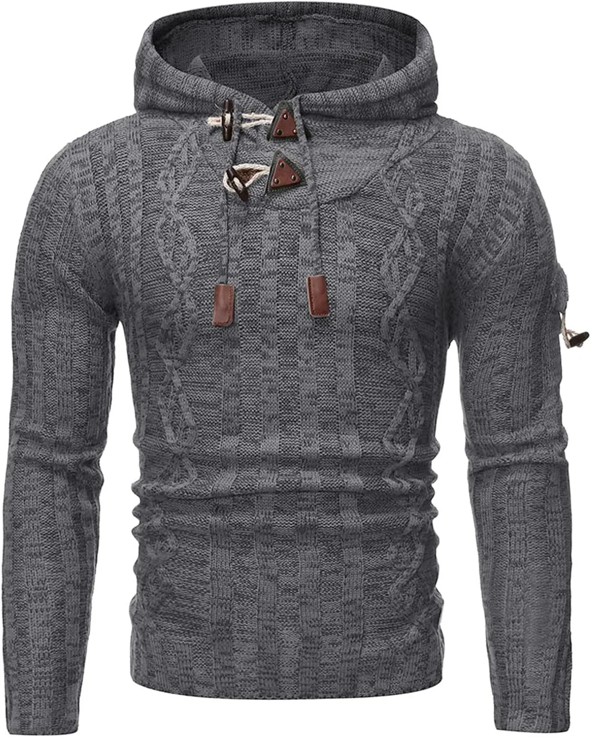 Ymosrh Men's Hoodies Pullover Sweatshirts Long Sleeve Casual Pullover Hoodie Sweatshirt, L-3XL