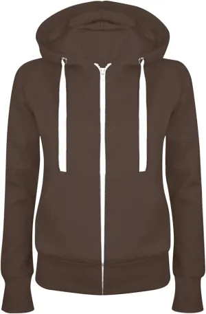 Zip Up Hoodie For Women Fall Outfits 2023 Fashion Fleece Hooded Sweatshirt Long Sleeve Lightweight Jacket With Pocket
